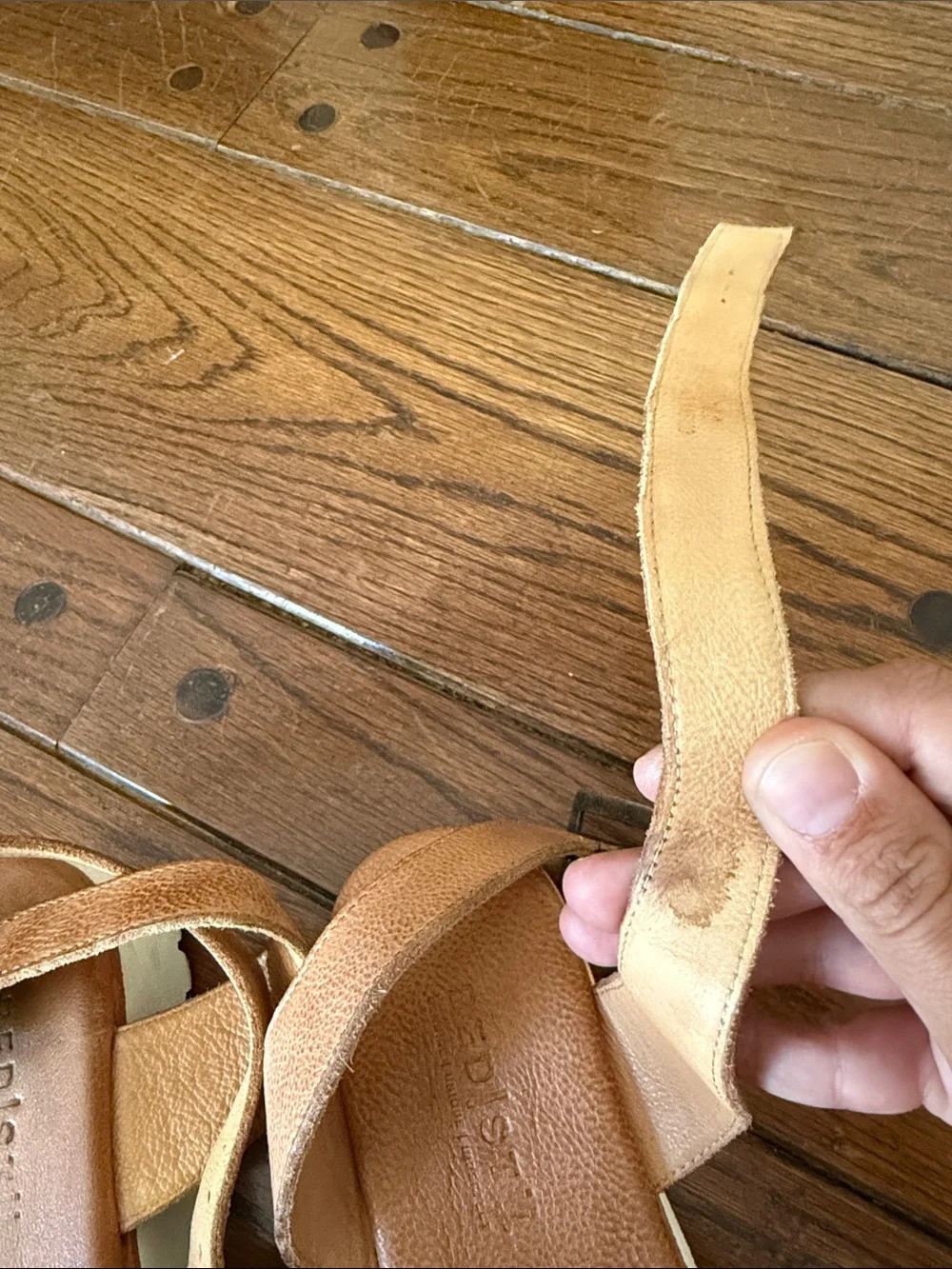 Bed Stu Brisa brown leather sandals size 10